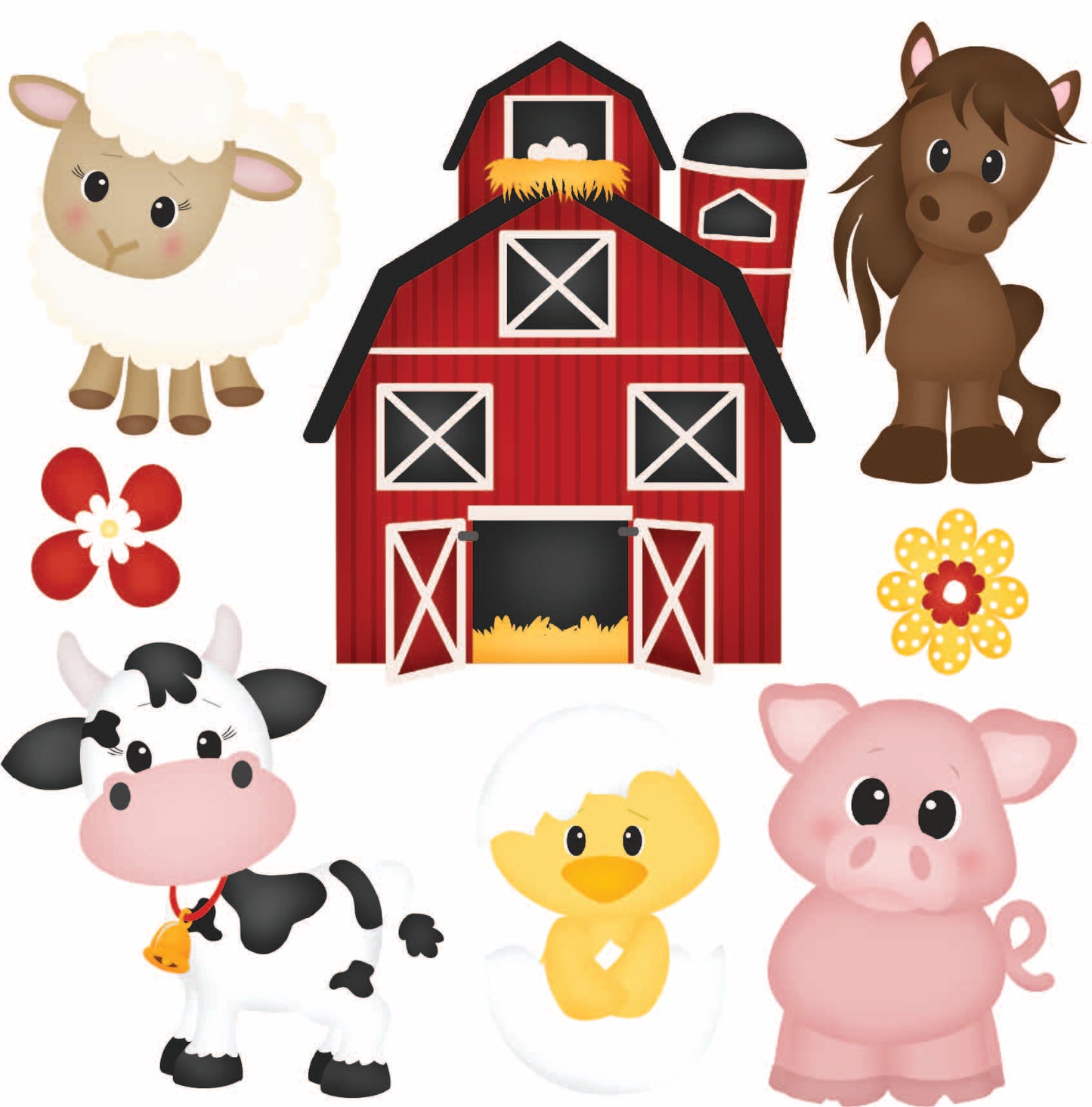 farm-animals-set-2-half-sheet-misc-must-purchase-2-half-sheets-you-yippee-yay-yard-cards for Free Printable Farm Animal Pictures Farm Animals Set 2 Half Sheet Misc. (Must Purchase 2 Half sheets - You – Yippee Yay! Yard Cards for Free Printable Farm Animal Pictures