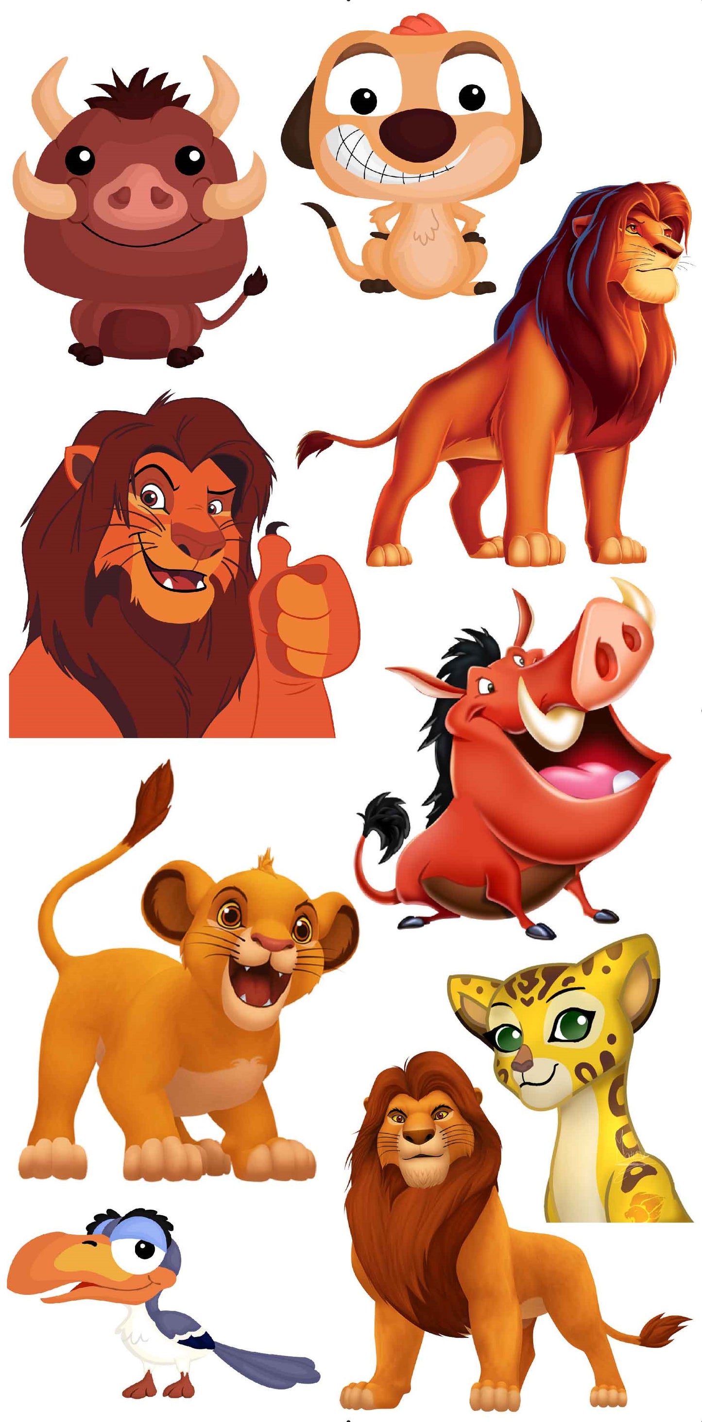 Lion King Full Sheet