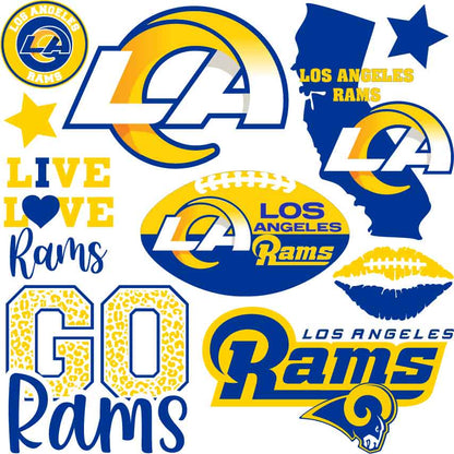 Football Teams Half Sheet