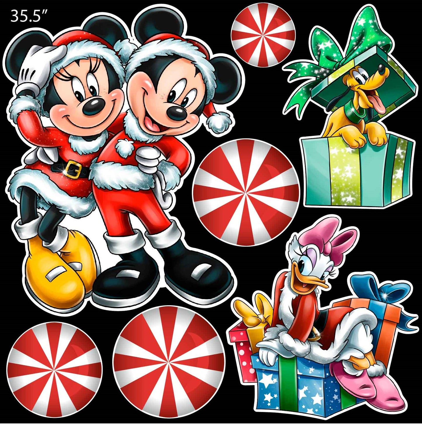 Mickey and Friends Christmas Half Sheet
