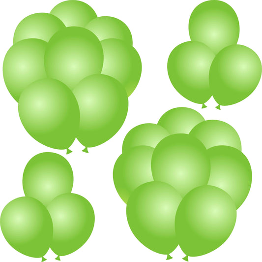 Solid Easter Green Balloons Half Sheet Misc.