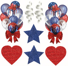 Red, White, Blue 2 Half Sheet (Must Purchase 2 Half sheets - You Can Mix & Match)