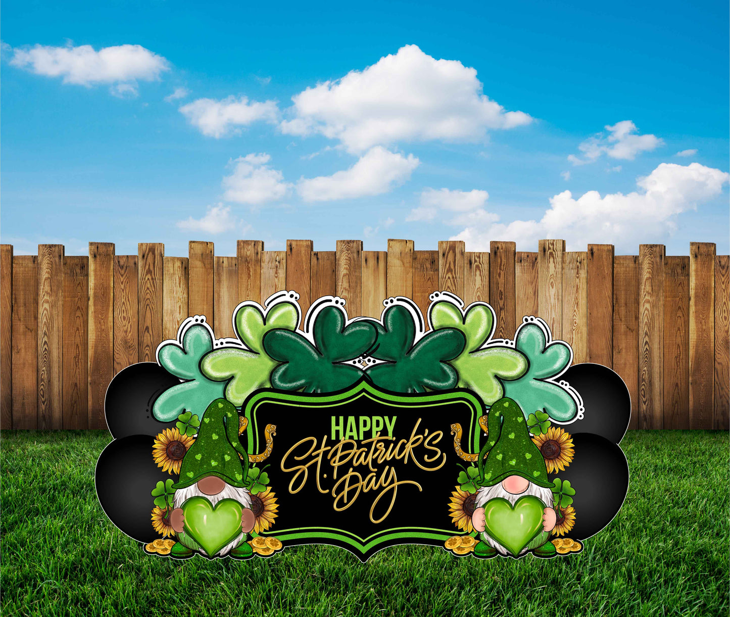 St. Patricks Day - Green Half Sheet  (Must Purchase 2 Half sheets - You Can Mix & Match)