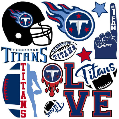 Football Teams Half Sheet