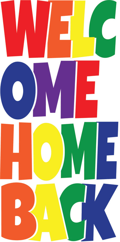 School - Welcome Home Back Ez Set Rainbow